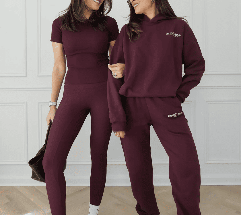 Padded Hoodie Sweat Suit