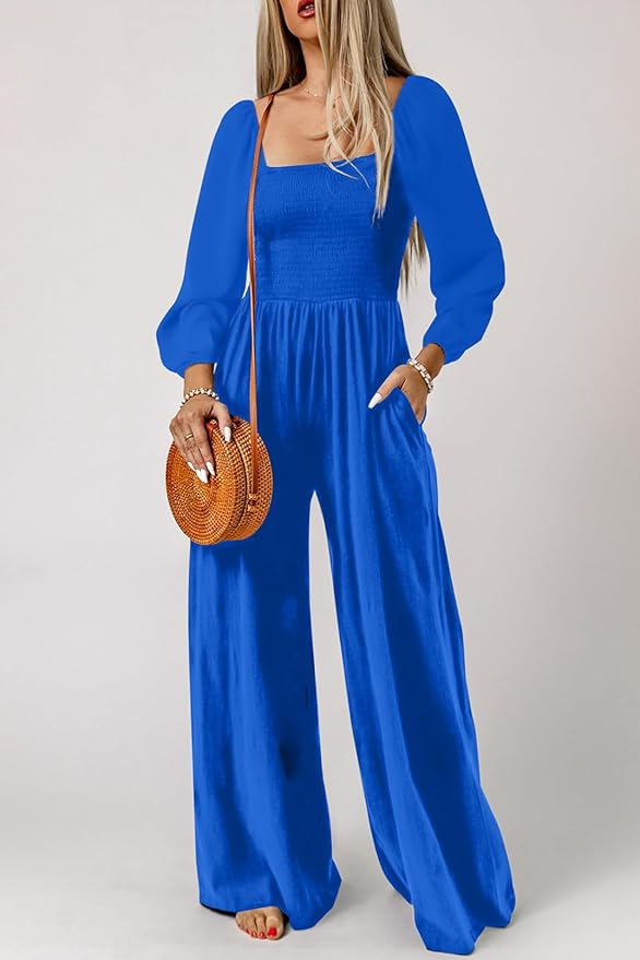 Women's Casual Loose Overalls Jumpsuits