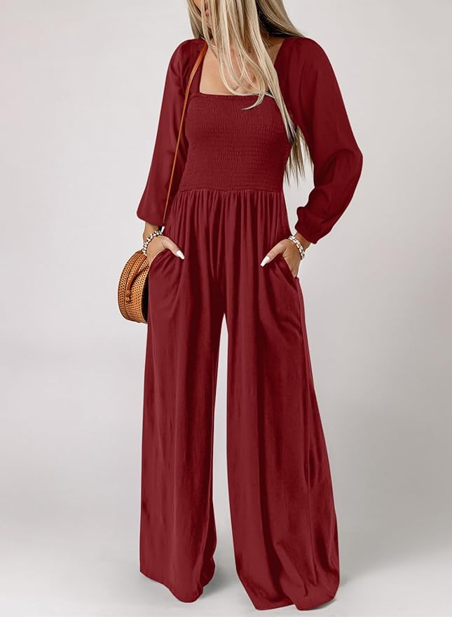 Women's Casual Loose Overalls Jumpsuits