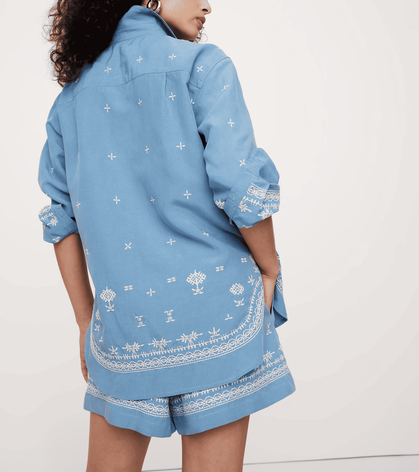 Fashion Printed Shorts Set