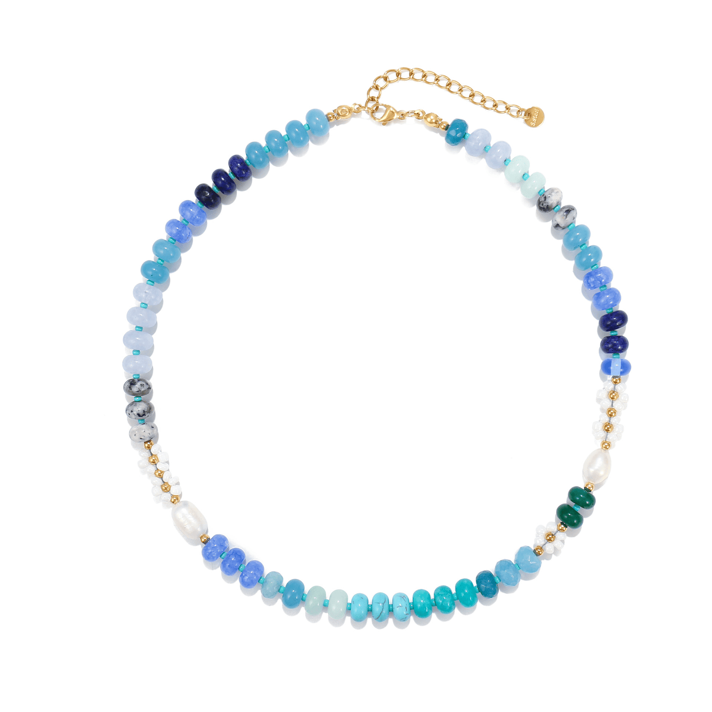 Rainbow Stone Necklace