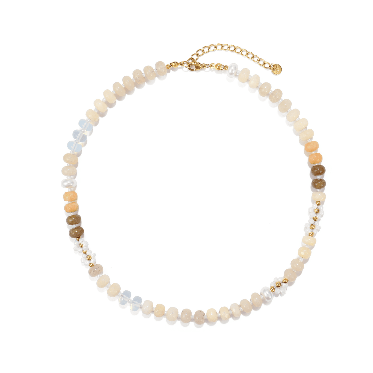 Rainbow Stone Necklace