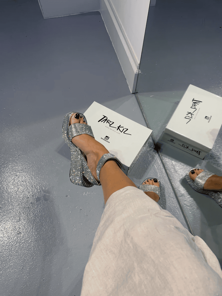 Studded Fashion Heeled Sandals