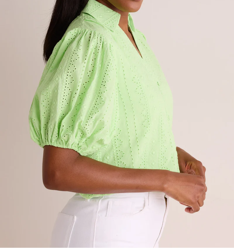 V-neck Cutout Fashion Top