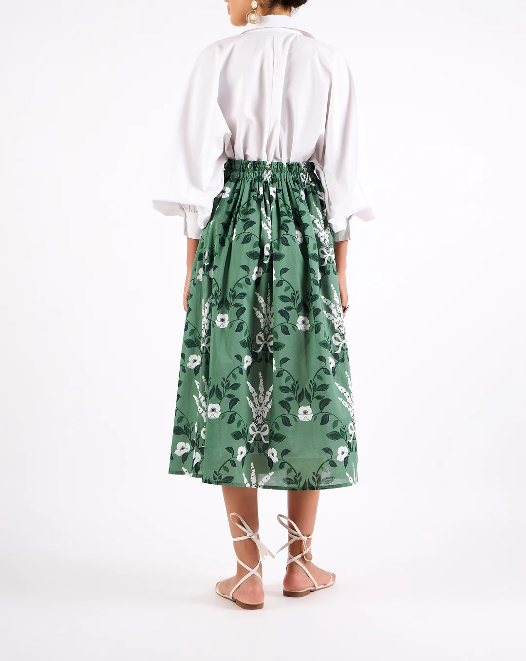 Printed Pocket Skirt
