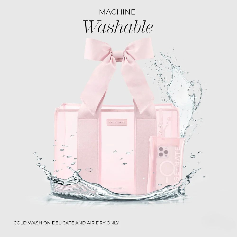 Large Capacity PVC Bow Tote Bag