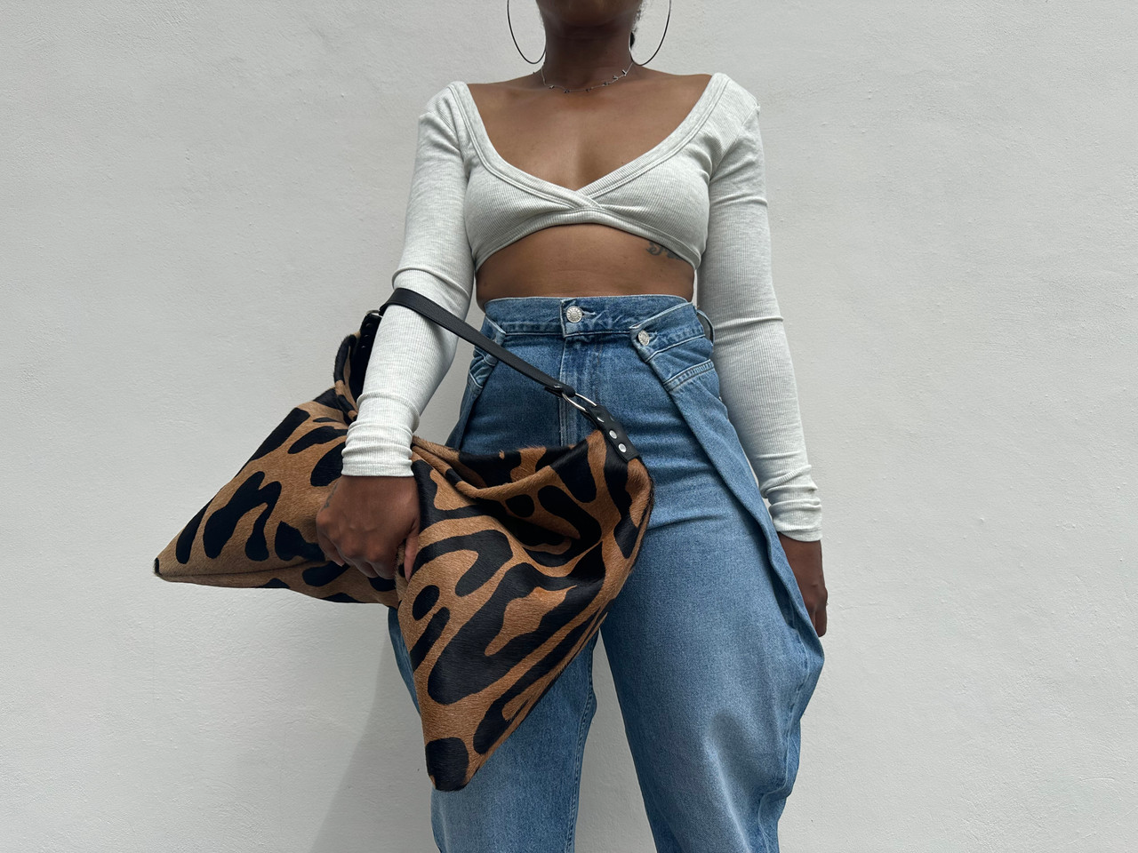 Delta Shoulder Bag - Jaguar Print
