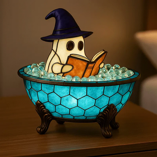 3D Ghost Reading Book Lamp