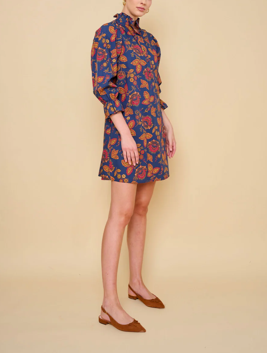 Adelina Floral Print Dress