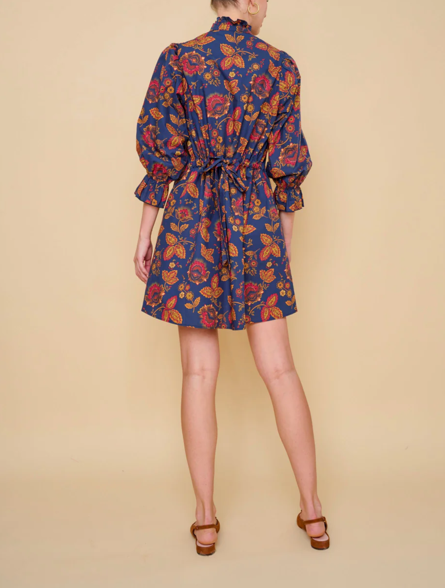 Adelina Floral Print Dress
