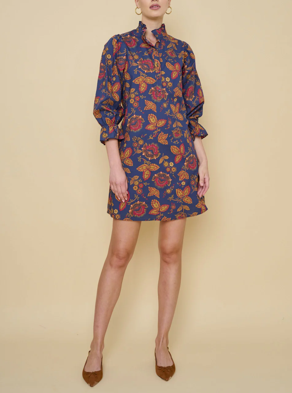 Adelina Floral Print Dress