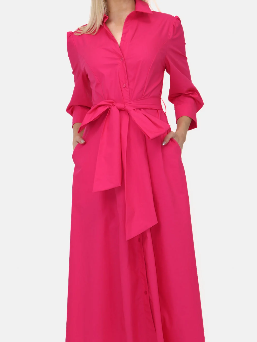 Elegant Bow Maxi Dress