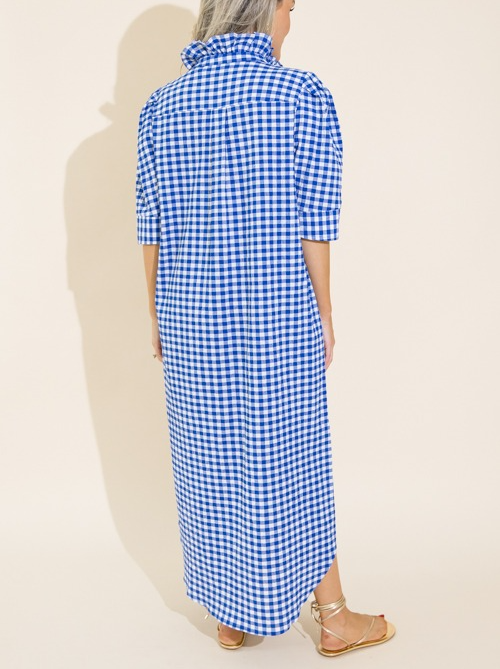 Classic Gingham Collared Dress