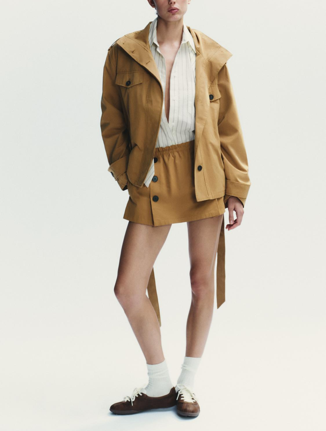 Short Trench Coat