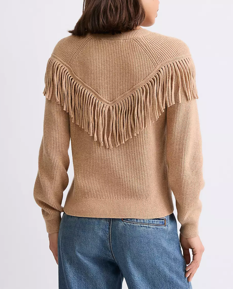 Fringe Knit Sweater