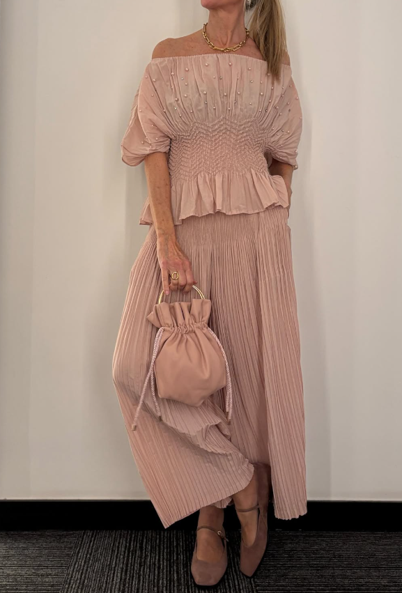 Elegant Pearl Top