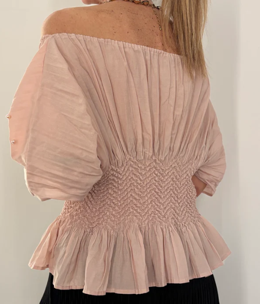Elegant Pearl Top
