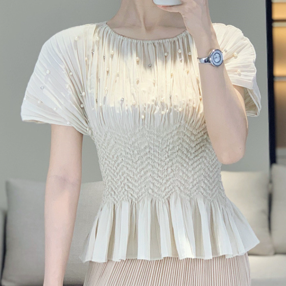 Elegant Pearl Top