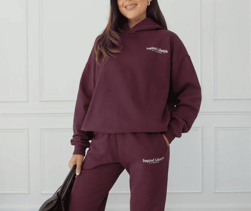 Padded Hoodie Sweat Suit