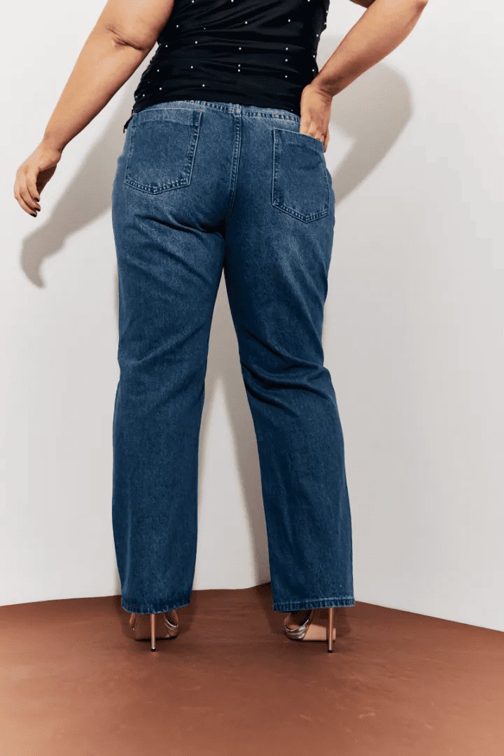 Blue Pearl Embellished Jeans