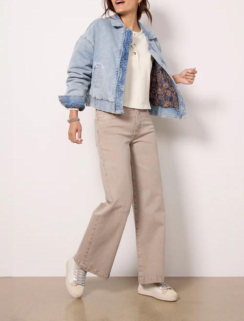 Denim Padded Jacket