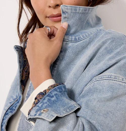 Denim Padded Jacket