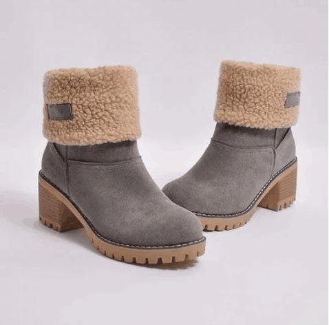 Thickened Warm Fleece Lining Outdoor Shoes