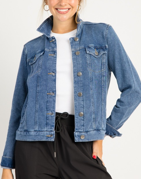 Closet Staple Denim Jacket Coat