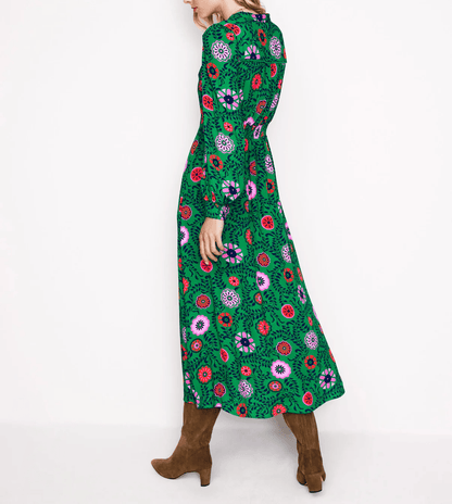 Floral Detail Midi Dress
