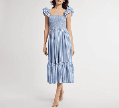 Floral Lace Sleeve Dress