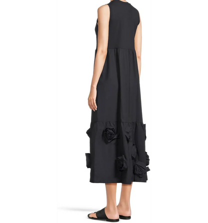 Roses  Sleeveless Dress - 2 Colors