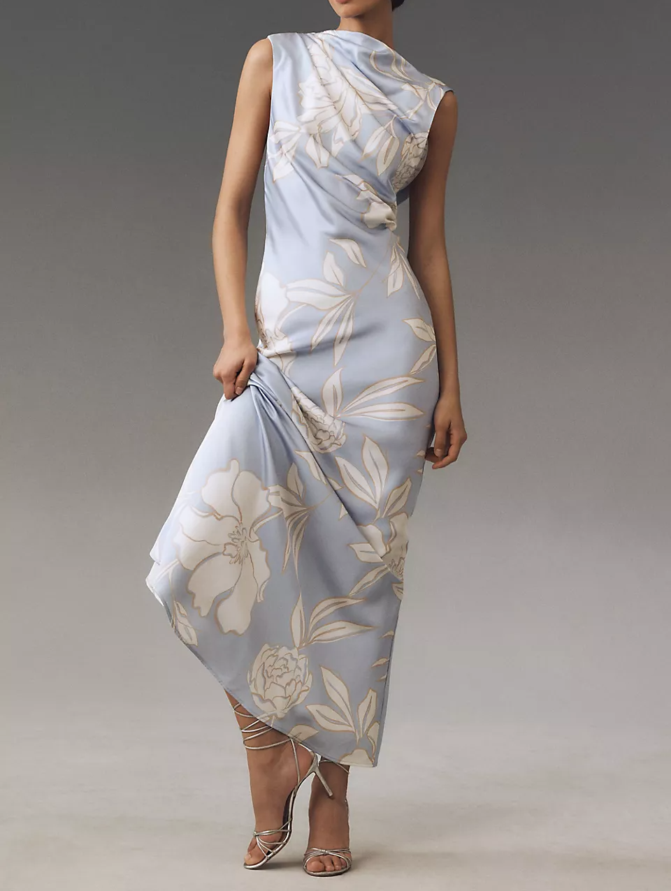 Significant Other Printed  Maxi Dress