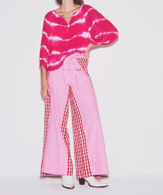 Two Panel Wrap Pant | Cotton