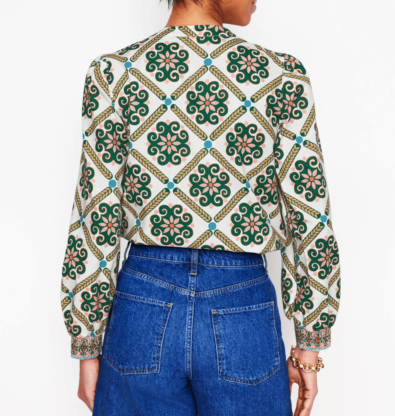 Cotton Notch Neck Top
