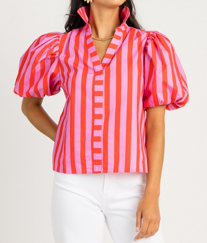 Bold Stripe Top