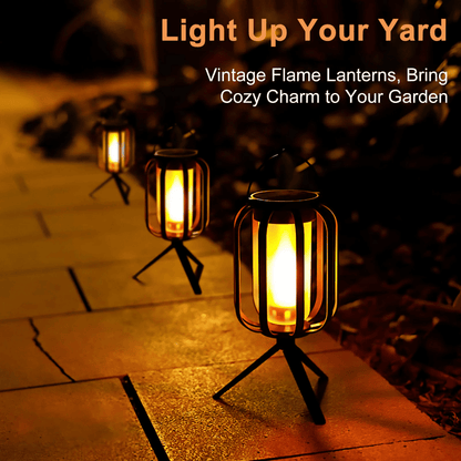 Newest Solar Lights Outdoor,with  4 Lighting Ambiance