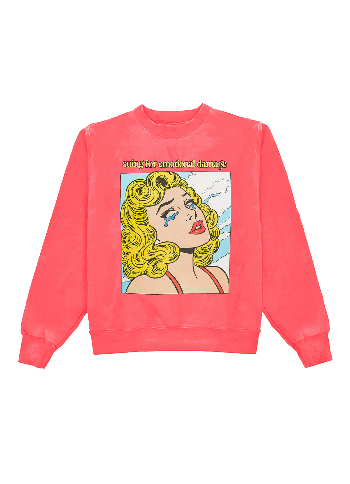 Suing For Emotional Damage Crewneck