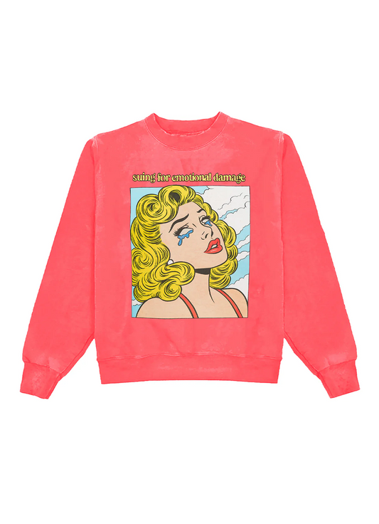 Suing For Emotional Damage Crewneck