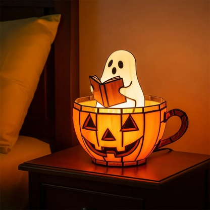 3D Ghost Reading Book Lamp