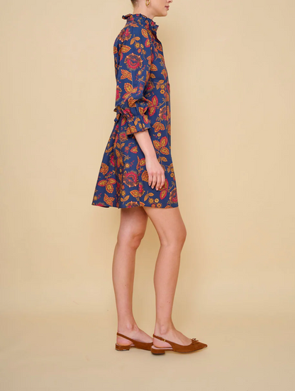 Adelina Floral Print Dress