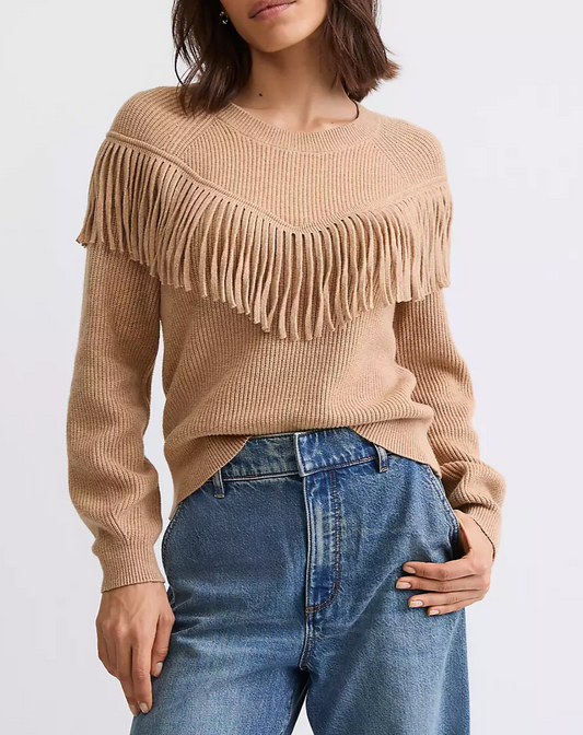 Fringe Knit Sweater