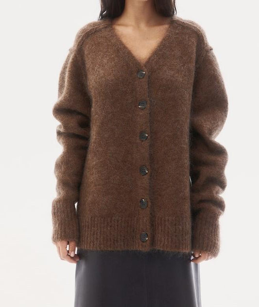 Fall and Winter Cashmere Sweater Cardigan Coat