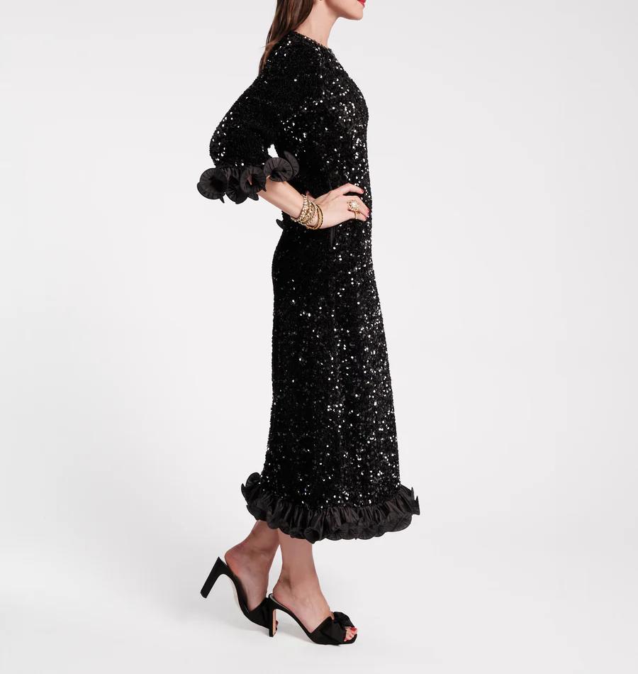 Sequin Lace Dress