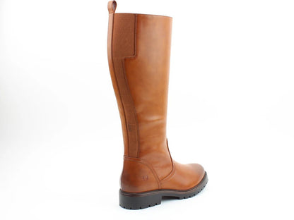 Long non-slip elasticized open toe boots